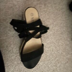 Black Strappy Sandals